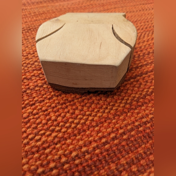 Wooden Carved Owl Decor - Picture 2 of 11